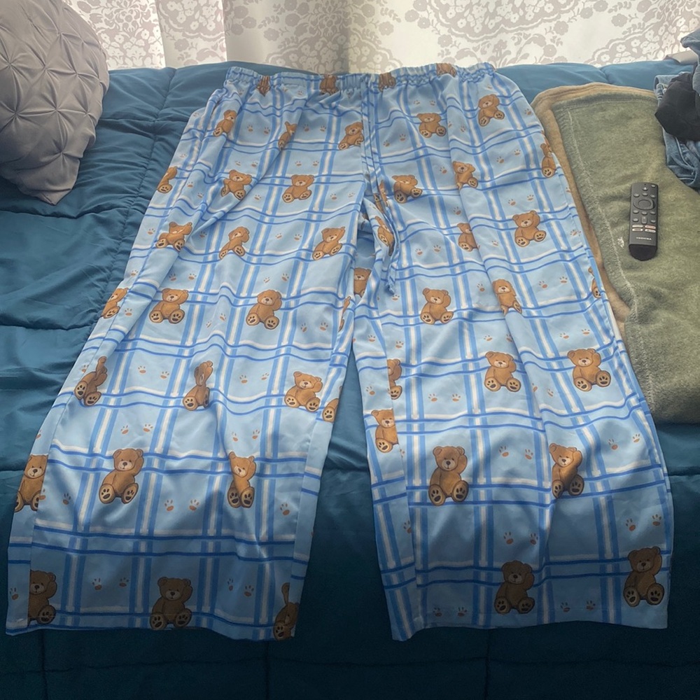 Teddy bear pajama pants